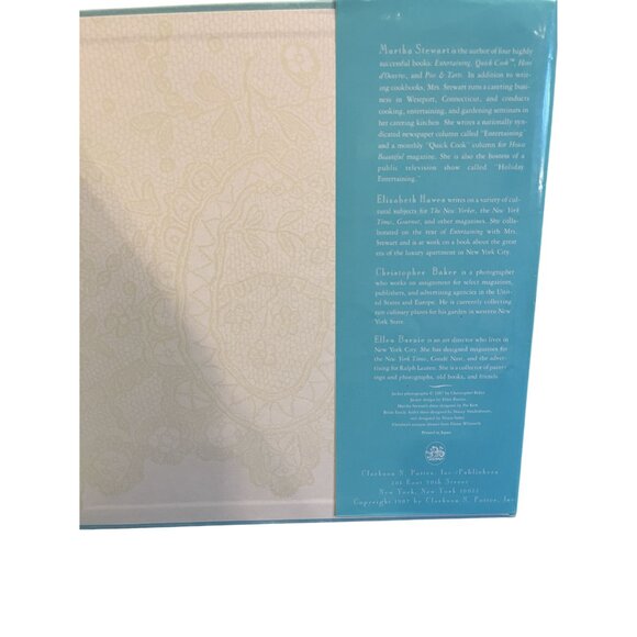Vintage 1987 Martha Stewart Weddings Book Hardcover With Dust Jacket - Picture 7 of 9